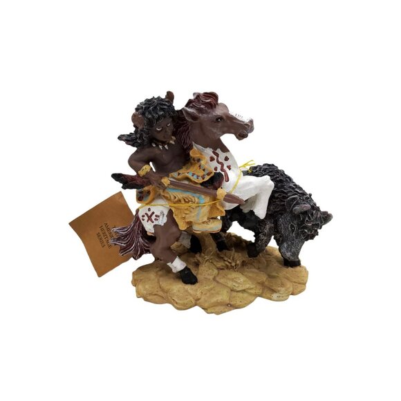 vintage 1980s TMD american heritage series limited edition native american hunt - Picture 6 of 10